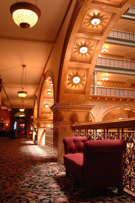 Old Hotel Lobby, Old Hotel Aesthetic, Vintage Hotel Aesthetic, 1940s Hotel, 1930s Hotel, Frog Hotel, 1920s Hotel, Antique Hotel, Mid Century Hotel