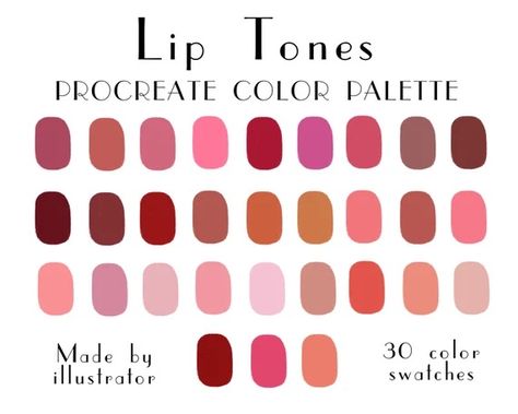 Procreate Pallets, Procreate Tools, Ipad Lettering Procreate, Ipad Calligraphy, Lip Color Palette, Apple Pencil Ipad, Lettering Procreate, Procreate Palette, Ipad Pro Apple Pencil