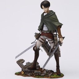 Attack on Titan Levi Dual Wielding, Action Figures Anime, Accel World, Captain Levi, Titans Anime, Tokyo Otaku Mode, Ciel Phantomhive, 5 Anime, Attack On Titan Levi