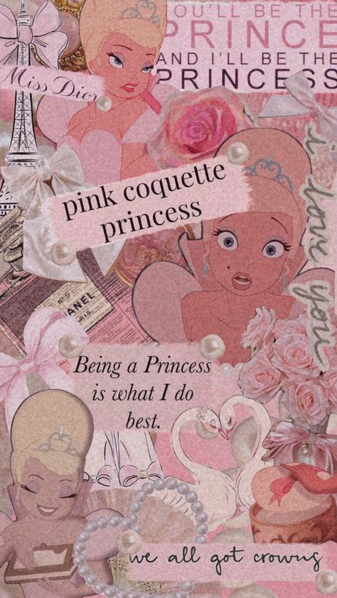 #princess #princessaesthetic #charlottelabouff #charlottelabouffaesthetic #lottie #princessandthefroglottie #princessandthefrog #pink #pinkaesthetic #coquette #pinkcoquetteprincess Pretty Wallpaper Ipad, Cute Home Screen Wallpaper, Frog Wallpaper, Romantic Wallpaper, Cute Wallpapers For Ipad, Iphone Wallpaper Classy, Princess Wallpaper, Disney Collage, Simple Phone Wallpapers