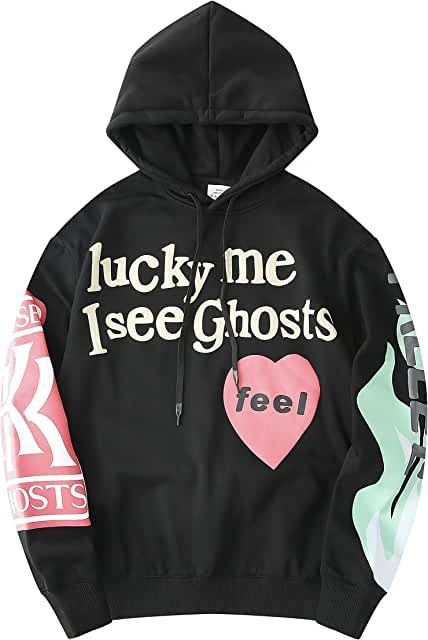 I See Ghosts Hoodie, Lucky Me I See Ghosts, I See Ghosts, God Clothing, Kim K Style, Lucky Me, Swimsuit Material, Christian Fashion, Estilo Punk