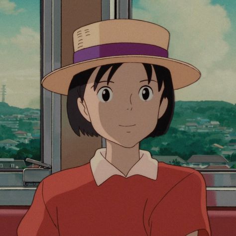 𝒘𝒉𝒊𝒔𝒑𝒆𝒓𝒔 𝒐𝒇 𝒕𝒉𝒆 𝒉𝒆𝒂𝒓𝒕 Best Ghibli Movies, Shizuku Tsukishima, Hayao Miyazaki Movies, Whisper Of The Heart, Studio Ghibli Characters, Ghibli Artwork, Studio Ghibli Movies, Studio Ghibli Art, Ghibli Art