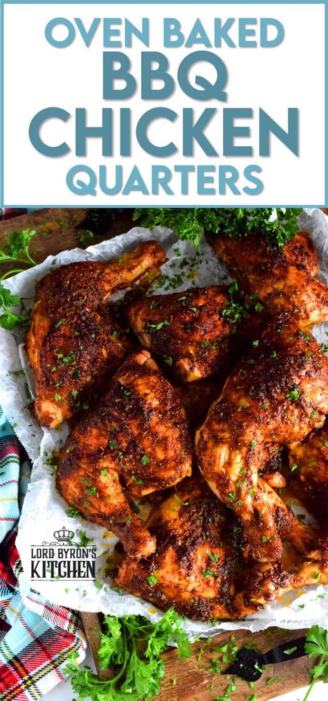 Chicken Quarters Recipes Oven, Baked Chicken Quarter Recipes, Chicken Halves Recipes Ovens, Chicken Quarter Dinner Ideas, Chicken Leg Quarter Recipes Cast Iron, Recipes For Chicken Quarters, Whole Chicken Legs Recipes Oven Baked, Keto Chicken Quarter Recipes, Oven Leg Quarters