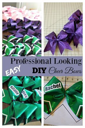 Softball Bows Diy, Cheerleading Bows Diy, Diy Cheer Bows, Cheer Equipment, Cheer Bow Tutorial, Easy Cheers, Cheer Bows Diy, Pep Squad, Competition Bows