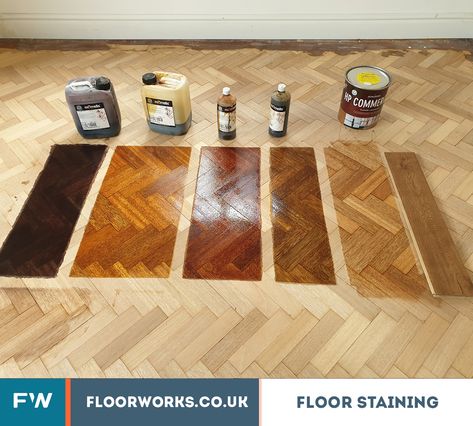 Restrain Wood Floors, Parquet Flooring Living Room Ideas, Staining Parquet Floors, Floor Varnish Colours, Restored Parquet Flooring, Refinished Parquet Floors, Parquet Floor Kitchen, Wooden Floor Living Room Decor, Stained Parquet Floors