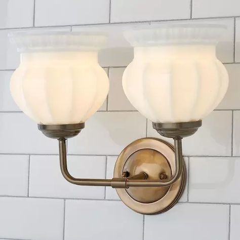 Antique & Vintage Inspired Wall Sconces - Shades of Light Modern Traditional Style, Vanity Lights Bathroom, Traditional Wall Sconces, Chris Loves Julia, Light Bathroom, Glass Vanity, Shades Of Light, Bathroom Wall Sconces, Bath Light