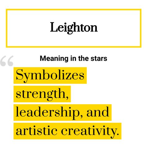 Meaning of the name Leighton With Meaning, Names With Meaning, Meant To Be