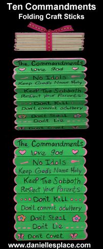 Ten Commandments Craft, Sunday School Projects, Sunday School Games, Bible Story Crafts, The Ten Commandments, Catholic Crafts, Cadeau Parents, Bible School Crafts, Christian Crafts