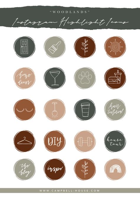 Free Instagram Highlight Icons | instagram highlight covers, free insta icons, free social media graphics, social media downloads, free icons, free color palette, green color palette, moody color palette, hand drawn icons, graphic design icons, moody color palette Instagram Highlight Covers Free, Free Instagram Highlight Covers, Palette Green, Instagram Story Covers, Highlight Icons Instagram, Ig Highlight Covers, Drawn Icons, Diy Instagram, Instagram Story Highlight Covers