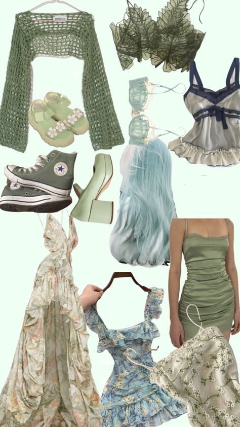 Boho Mermaid Outfit, Fairy Aesthetic Fashion, Ocean Aesthetic Fashion, Mermaid Core Aesthetic Clothes, Siren Inspired Outfits Casual, Mermaid Aesthetic Outfit Winter, Mermaid Casual Outfits, Siren Core Outfits Casual, Casual Mermaid Outfit