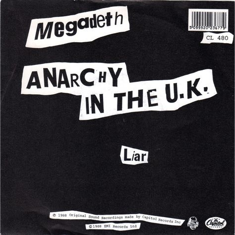 Anarchy In The Uk, Capitol Records, Print Shop, The North Face Logo, About Uk, The Uk, Retail Logos, Composition, Songs