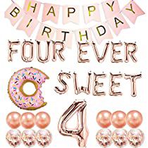 Donut Balloons, Donut Birthday Party Decorations, First Birthday Decorations Boy, Rose Gold Letter Balloons, Baby Birthday Party Decorations, Donut Themed Birthday Party, 2nd Birthday Party For Girl, Donut Birthday Parties, Donut Birthday