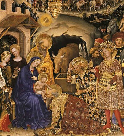 Lord Painting, Epiphany Of The Lord, Liturgical Colours, The Epiphany, Fra Angelico, Show Me The Way, Holy Week, Blessed Virgin, Blessed Virgin Mary