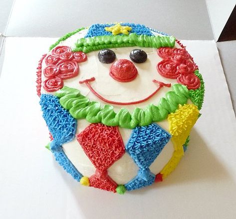 Joshua Birthday, Clown Birthday, Circus Cakes, Clown Cake, Brown Eyed Baker, Baby Cake Smash, Safari Cakes, Farm Cake, Circus Birthday Party