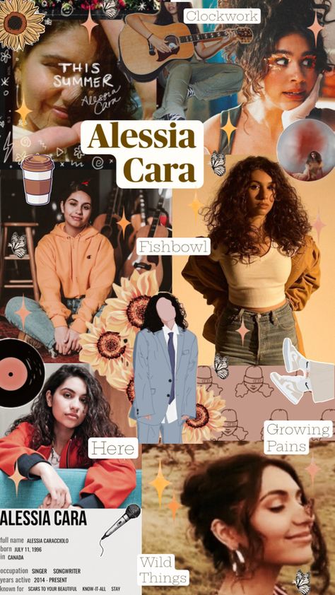 Alessia Cara Wallpaper, Alessia Cara, Collage Wallpaper, Cartoon Man, I Luv U, Know It All, I Love Her, Her Music, Happy Thanksgiving