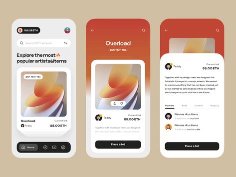 Ux Mobile Design, Ui Mobile Design, Marketplace Design, Mobile Layout, Mobile App Ui Design, Ux Design Mobile, Ui Design Mobile, Web Design Ux Ui, Ui Ux 디자인