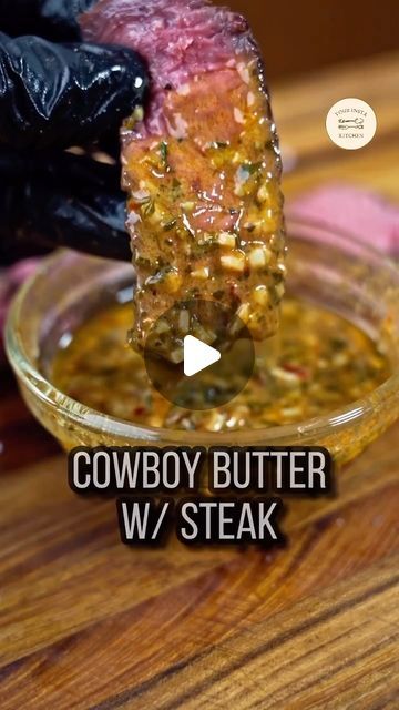 Steak Marinades, Cowboy Butter, Steak Dinner Recipes, Meat Sweats, Beef Steak Recipes, Steak Side Dishes, Homemade Sauce Recipes, Steak Butter, Daily Recipes