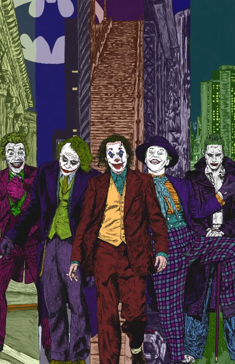 Joker Fanart, Joker Cartoon, Batman Joker Wallpaper, Batman Vs Joker, Joker Halloween, Joker Comic, Joker Poster, Joker Artwork, Joker Pics