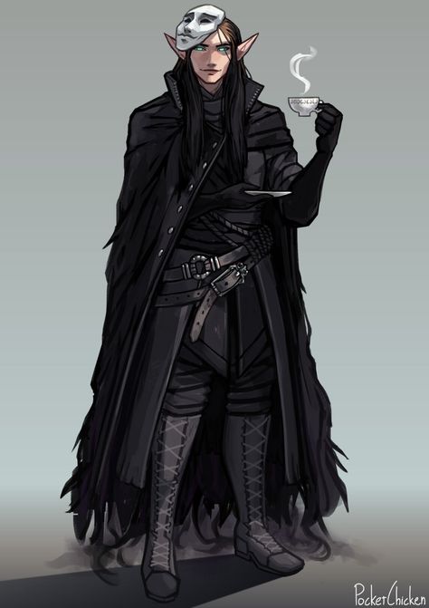 Thief Character, Rogue Dnd, Elf Rogue, Rogue Character, Arcane Trickster, Dnd Elves, Male Elf, Blood Hunter, Medieval Cosplay