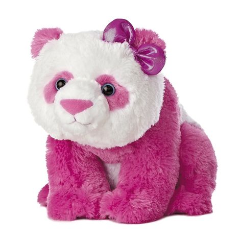 !!!!! Panda Stuffed Animal, Panda Items, Panda Plush, Pink Panda, Panda Love, Teddy Bear Stuffed Animal, Baby Panda, Cuddly Toy, Cute Stuffed Animals