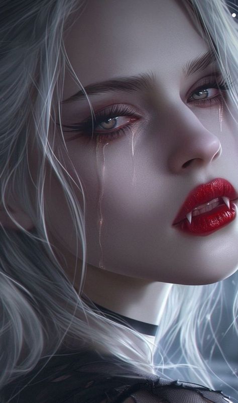 Vampire Art Female Gothic, Vampire Woman Aesthetic, Female Vampire Aesthetic, Vampire Ladies, Beautiful Vampire Woman, Vampires Pictures, Toreador Vampire, Vampire Female, Masquerade Aesthetic