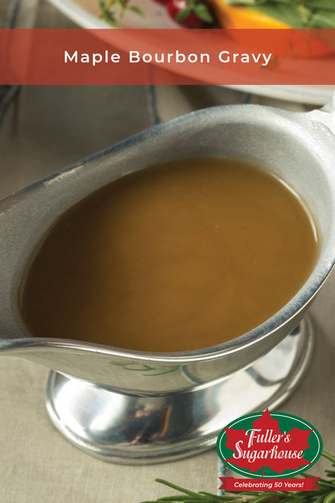 Pour this maple bourbon gravy over your holiday turkey, mashed potatoes, and more! Maple Bourbon Turkey, Maple Gravy, Bourbon Gravy, Bourbon Turkey, Maple Bourbon, Holiday Turkey, 11 November, Turkey Gravy, Thanksgiving Dinner