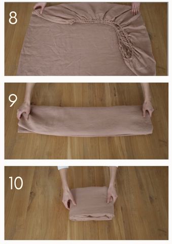 Folding King Size Sheets, Easy Way To Fold Fitted Sheets, Fold Fitted Sheet How To, Folding King Size Fitted Sheets, Fold Fitted Sheet Easy, How To Fold A King Size Fitted Sheet, Fold Sheet Sets Together, Fitted Sheet Fold, How To Fold Sheets Sets