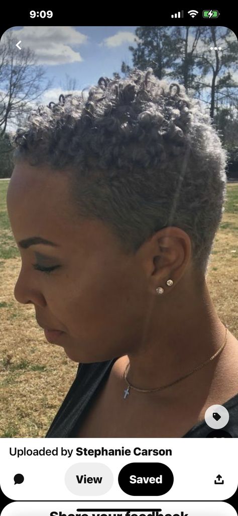 Short Natural Grey Hair Styles For Black Women, Short Natural Grey Hair Black Women, Short Natural Hairstyles For Black Women Over 50 Gray Hair, Twa Fades For Women, Short Natural Gray Hair, Short Natural Gray Hair For Black Women, Short Salt And Pepper Hair Black Women, Gray Natural Hair Styles Black Women, Natural Tapered Cuts For Black Women