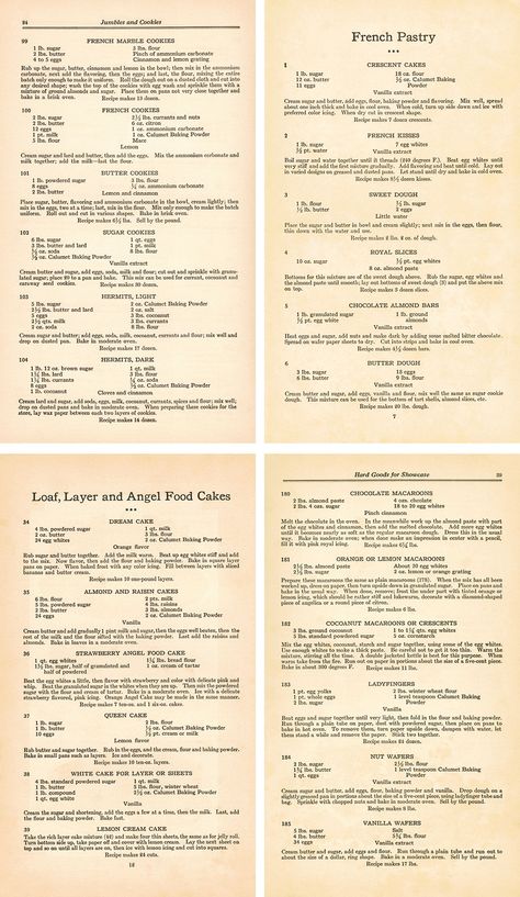 A selection of the FREE printable vintage dessert recipe pages offered from Cakes and Pastries by Cleve Carney! Beautiful kitchen decor and perfect for numerous DIY projects. #vintageprintables #freeprintables #vintagerecipes Free Printable Vintage Recipes, Vintage Recipe Poster, Vintage Recipe Book, Vintage Recipe Cards Printable Free, Vintage Cookbook Illustrations, Vintage Recipe Books, Unique Recipes Desserts, Printable Recipe Page, Recipe Cards Printable Free