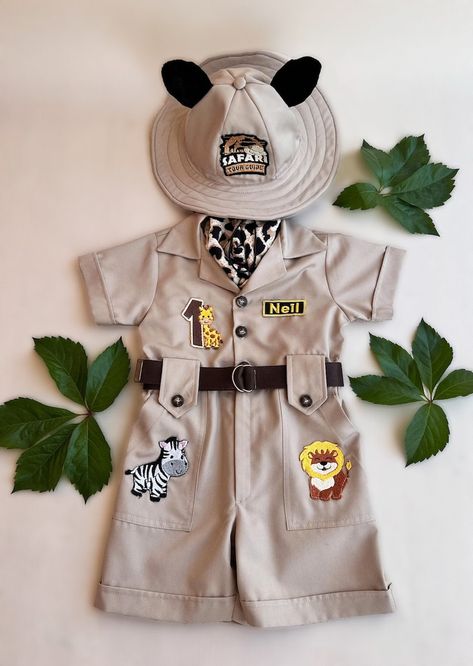 Toddler Safari Outfit, Safari Tour Guide, Two Wild Birthday, Safari Costume, Safari Outfit, Safari Kids, Safari Outfits, Two Wild, Mouse Costume