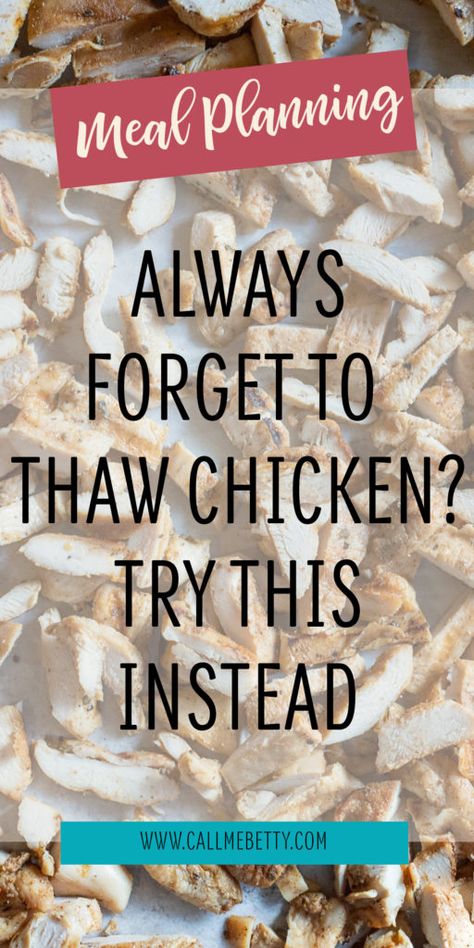 How To Thaw Chicken Quickly, How To Cook Frozen Chicken, Cooking Chicken From Frozen, Frozen Chicken Tenderloin Recipes, Chicken Recipes To Freeze, Easy Frozen Chicken Recipes, Frozen Chicken In Crockpot, Frozen Chicken Breast Recipes, Boil Frozen Chicken