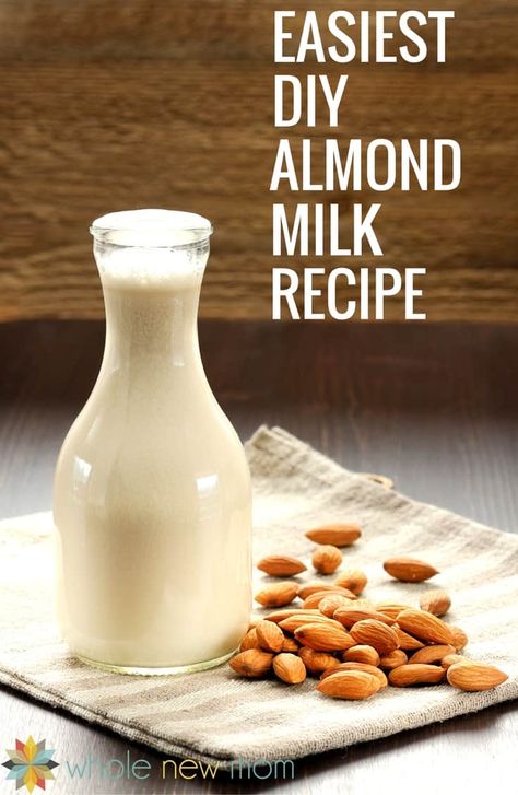 Going Dairy Free, Diy Almond Milk, Almond Milk Recipes Homemade, Nut Milk Recipe, Almond Milk Recipe, Homemade Nut Milk, Loads Of Money, Feeling Bloated, Make Almond Milk