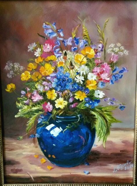 Flower Vase Art Painting, Acrylic Vase Painting, June Painting Ideas, Flowers In Vases Paintings Acrylic, Flowers In Vase Painting Watercolor, Flower In A Vase Painting, Flowers In Vase Painting Acrylic Easy, Flowers In A Pot Painting, Vase Painting Ideas Canvas