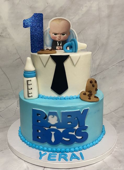 Boss baby Boss Baby Birthday Party Boy Cake, Boss Baby Decorations 1st Birthday, The Boss Baby Cake, Boss Baby Cake Ideas, Boss Baby Cake Design, Boss Baby Birthday Cake, Baby Boss Cake, Baby Cake Ideas, Baby Cake Design