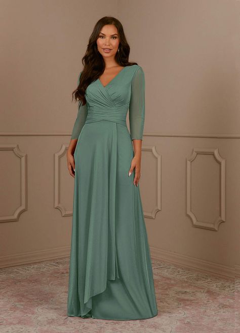 Sage Green Mother Of The Bride Dress, Petite Mother Of The Bride Dresses, Green Sage Dress, Modest Bridesmaid Dresses, Black Dress Formal, Bride Groom Dress, Dress Dusty, Junior Bridesmaid Dresses, Wholesale Dress