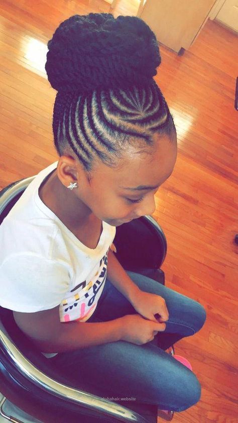 12 Easy Winter Protective Natural Hairstyles For Kids ������ | Coils & Glory #protectivehairstyles Cornrow Styles For Girls, Lil Girl Hairstyles, Twisted Hair, Kid Braid Styles, Natural Hairstyles For Kids, Cool Braid Hairstyles, Girls Hairstyles Braids, Black Kids Hairstyles, Back To School Hairstyles