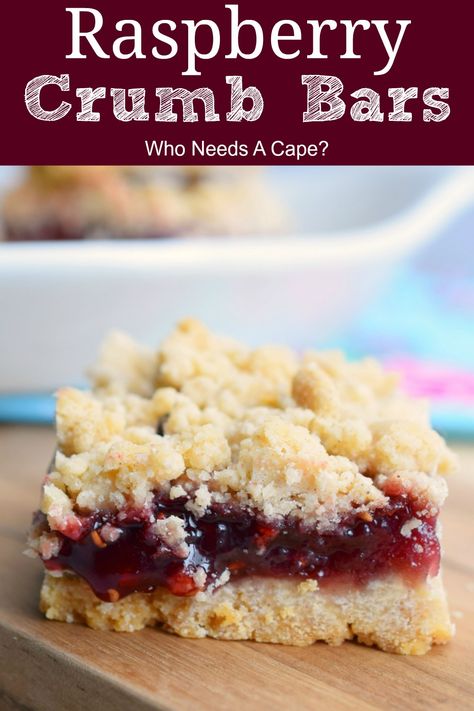 Raspberry Desserts Easy, Raspberry Crumb Bars, Raspberry Recipes Dessert, Raspberry Crumble Bars, Raspberry Dessert, Raspberry Crumble, Make Dessert, Raspberry Bars, Crumb Bars