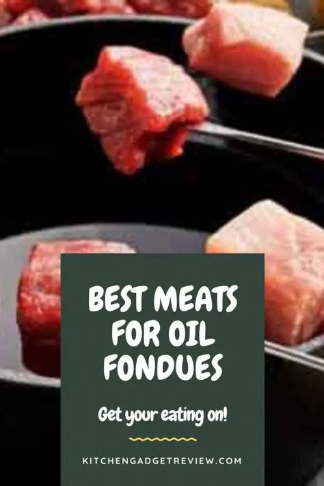 Best Meats for Fondue: Find out the Best Cuts of Meat for Oil Fondues Oil Fondue Recipes, Fondue Dinner Party, Oil Fondue, Broth Fondue Recipes, Fondue Recipes Meat, Fondue Dippers, Easy Fondue, Fondue Dinner, Fondue Night