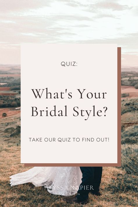 Wondering what style to choose for your wedding? Take our quiz to find out what your bridal style is! Then get started planning the wedding of your dreams. Wedding Style Quiz, Wedding Quiz, Theme Ideas, Wedding Theme, Business Design, Bridal Style, Wedding Styles, To Grow, Dreaming Of You