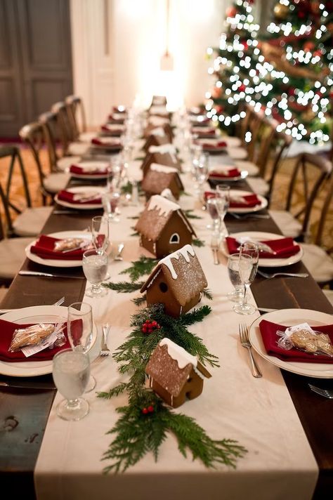 From compostable tableware to cocktails, here are some seasonal catering, tabletop, and decor ideas. Christmas Centerpieces For Table Simple, Hester And Cook Christmas Table Settings, Table Decor Ideas For Party, Kids Table Christmas Decorations, Butcher Paper Tablecloth Christmas, Christmas Morning Table Setting, Christmas Table Party Decorations, Beautiful Christmas Table Settings, Gingerbread Tablescape Christmas Tables