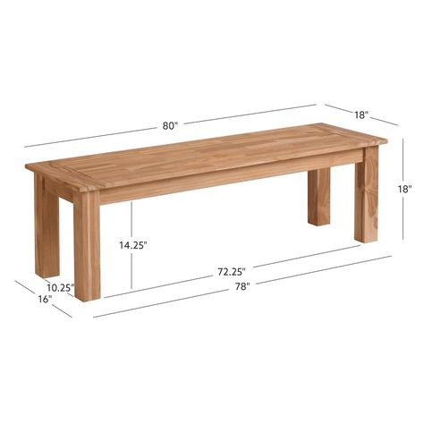 Clermont Outdoor Natural Teak Bench - Bed Bath & Beyond - 37632939 Campfire Aesthetic, Outdoor Island, Teak Bench, Picnic Bench, Bed Bench, Outdoor Side Table, Outdoor Coffee Tables, Natural Oil, Outdoor Bench