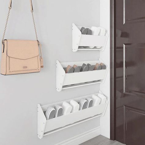 Small Cupboard Storage, Shoe Rack Behind Door, Back Door Storage, Entrance Shoe Storage, Shoe Rack Cabinet Design, Slim Shoe Rack, Narrow Shoe Cabinet, Home Corridor, Shoes Hanging