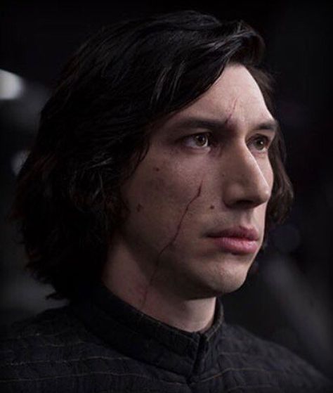 Kylo Ren/Ben Solo Kylo Ren Makeup, Kylo Rey, Ren Star Wars, Star Wars Sequel Trilogy, Kylo Ren And Rey, Kylo Ren Adam Driver, Star Wars Obi Wan, Ben Solo, Star Wars Kylo Ren