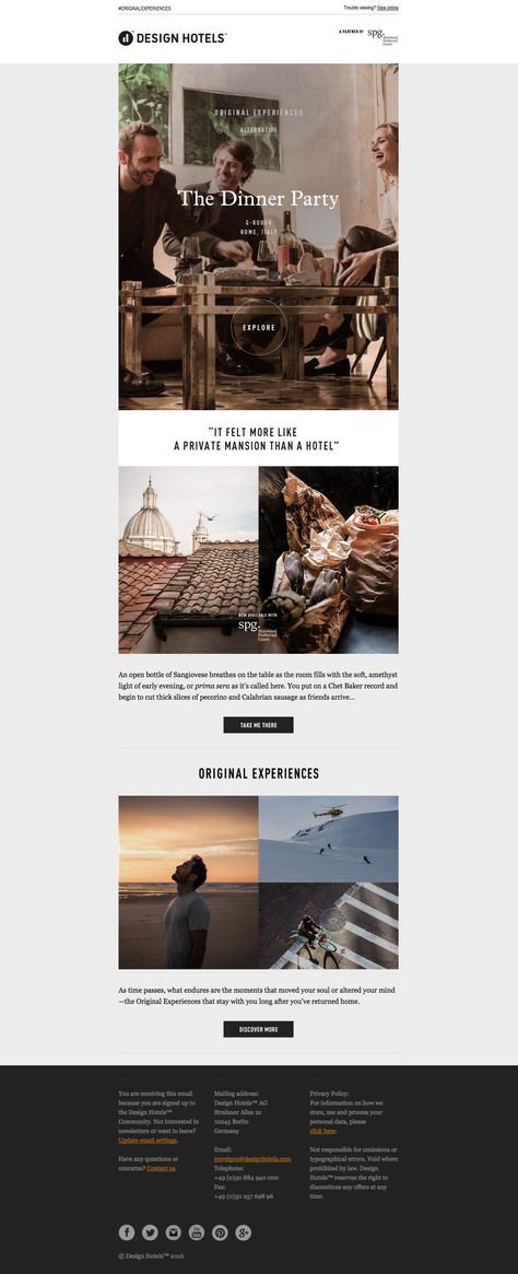 design hotels newsletter Luxury Edm Design, Hotel Email Marketing, Luxury Brand Email Design, Welcome Newsletter Design, Hotel Newsletter Design, Mail Newsletter Design, Hotel Email Design, Digital Newsletter Design Layout, Newsletter Design Layout Templates Ideas