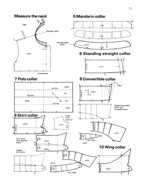 Women Trousers Pattern, Shorts Pattern Sewing, Basic Bodice Pattern, Pattern Drafting Tutorials, Shirt Collar Pattern, Sewing Sleeves, Sewing Seams, Sewing Collars, Corset Sewing Pattern