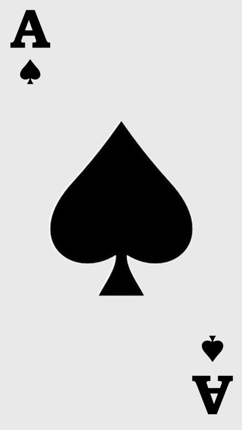 Ace Spade, Spade Symbol, Ace Of Spades, Oblivion, You Gave Up, Drawing Reference, Quick Saves