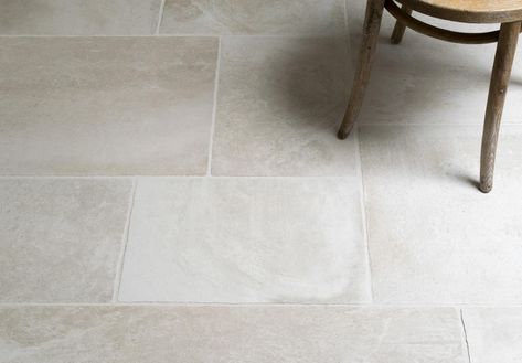 Polvere Ivory Porcelain | Floors of Stone Floors Of Stone, Stone Floor Bathroom, Porcelain Tiles Kitchen, Stone Tile Bathroom, French Tile, Natural Stone Bathroom, Limestone Floor Tiles, Porcelain Tile Bathroom, Mudroom Flooring