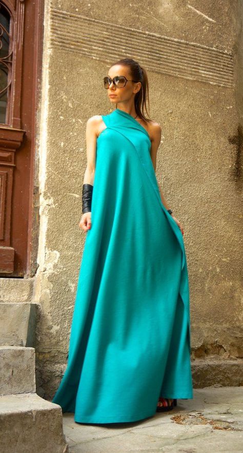 4d6e4749289c4ec58c0063a90deb3964desc51208675ri Green Linen Dress, فستان سهرة, Max Azria, Maxi Robes, Pine Green, Summer Maxi, Kaftan Dress, Party Dress Long, Unique Dresses