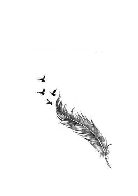 Feather Tattoo Cover Up, Feather Hip Tattoos, Plume Tattoo, Feather Tattoo Arm, Fake Skin Tattoo, Gothic Tattoos, Hip Tattoos, Small Quote Tattoos, Remembrance Tattoos