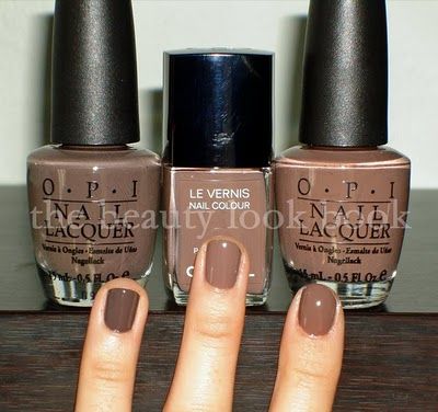 Chanel Alternative- OPI You Don't Know Jacques Chanel Particuliere Nail Polish, Opi Over The Taupe, You Don’t Know Jacques Opi, Opi You Dont Know Jacques, Opi Brown, Beige Eyeshadow, Spring Nail Polish Colors, Chanel Blush, Nail Paint Shades